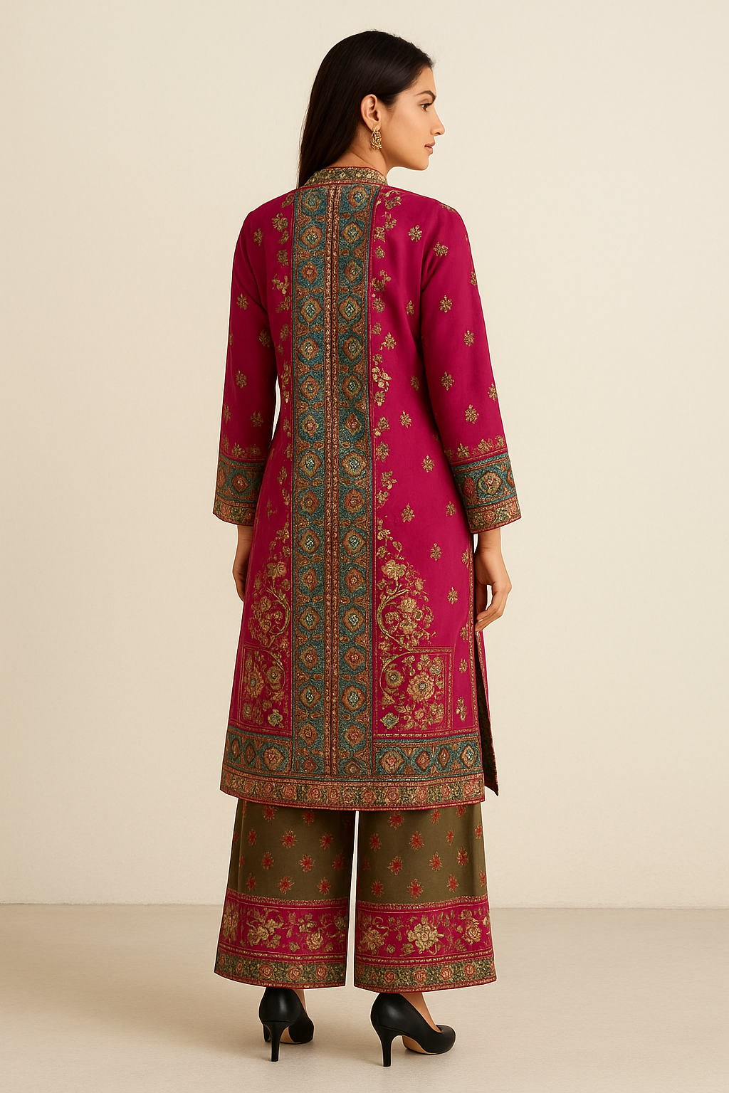 GLOWTALE ethnic party wear coord set for women