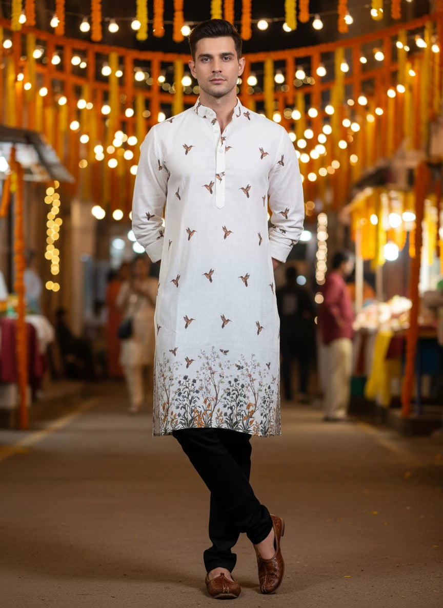 UDAAN cotton kurta for men