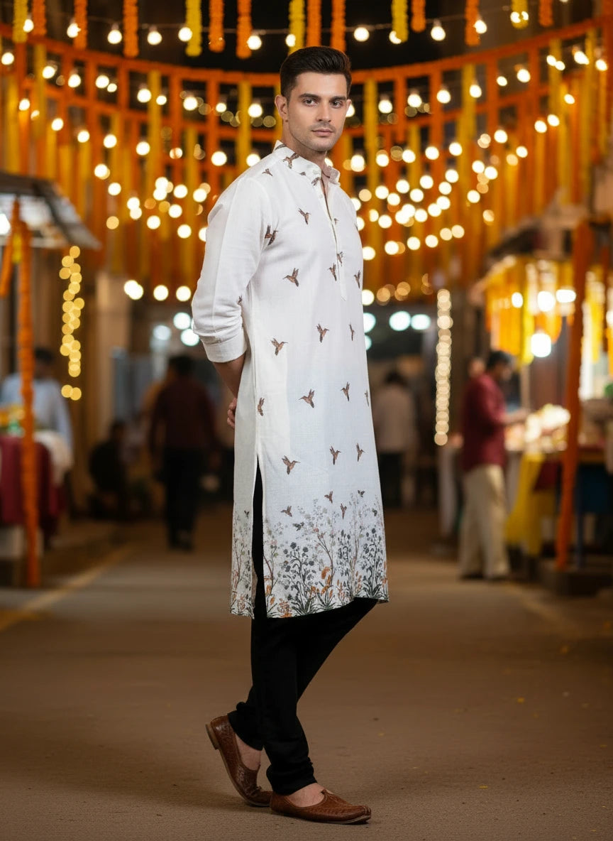 UDAAN cotton kurta for men