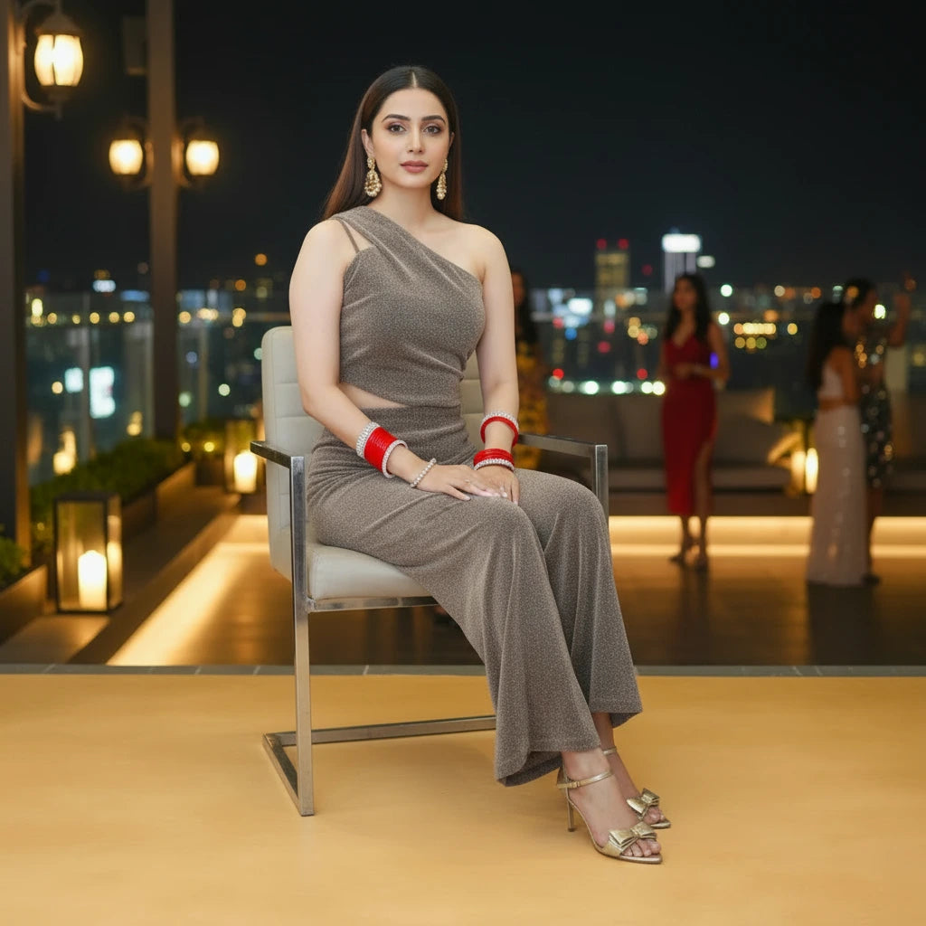 GLOW RUSH party wear jumpsuit for women