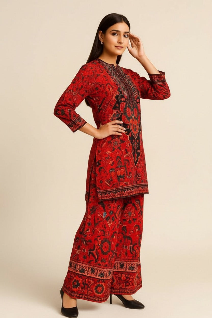 MULTI COORD ethnic cotton coord set for women